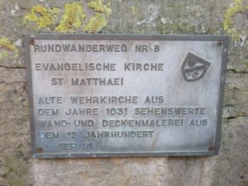 Kirchen-Schild